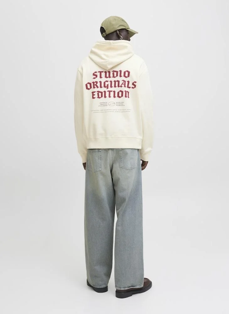 JACK & JONES Graphic Pullover Hoodie