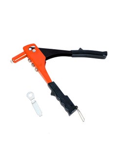 LAWAZIM Rivet Gun -10inch Orange- Heavy-Duty Manual Rivet Tool with Ergonomic Comfort Grip and Precision Riveting for Automotive, Metalworking, DIY Projects, Furniture Assembly, and Home Improvement  - Image 1