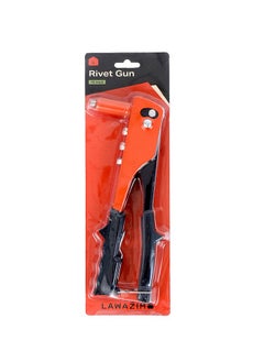 LAWAZIM Rivet Gun -10inch Orange- Heavy-Duty Manual Rivet Tool with Ergonomic Comfort Grip and Precision Riveting for Automotive, Metalworking, DIY Projects, Furniture Assembly, and Home Improvement  - Image 5