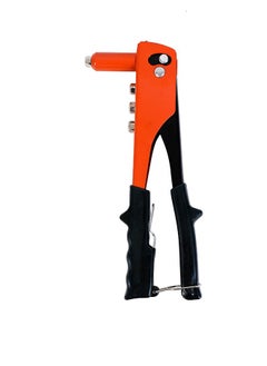 LAWAZIM Rivet Gun -10inch Orange- Heavy-Duty Manual Rivet Tool with Ergonomic Comfort Grip and Precision Riveting for Automotive, Metalworking, DIY Projects, Furniture Assembly, and Home Improvement  - Image 4