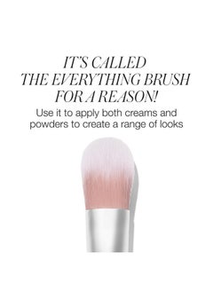 RMS Beauty RMS Beauty Skin2Skin Everything Brush - Cream & Powder Brush, Contour, Highlighter, Setting Powder, or Blush Brush, Makeup Brush Cream & Powder Makeup  - Image 3