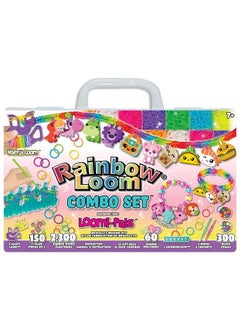 Rainbow Loom ® Loomi Pals™ Combo Set Features 60 Cute Assorted Lp Charms The New Rl2.0 Happy Looms Hooks Alpha & Pony Beads 2300 Colorful Bands All In A Carrying Case Forboys And Girls 7+  - Image 3