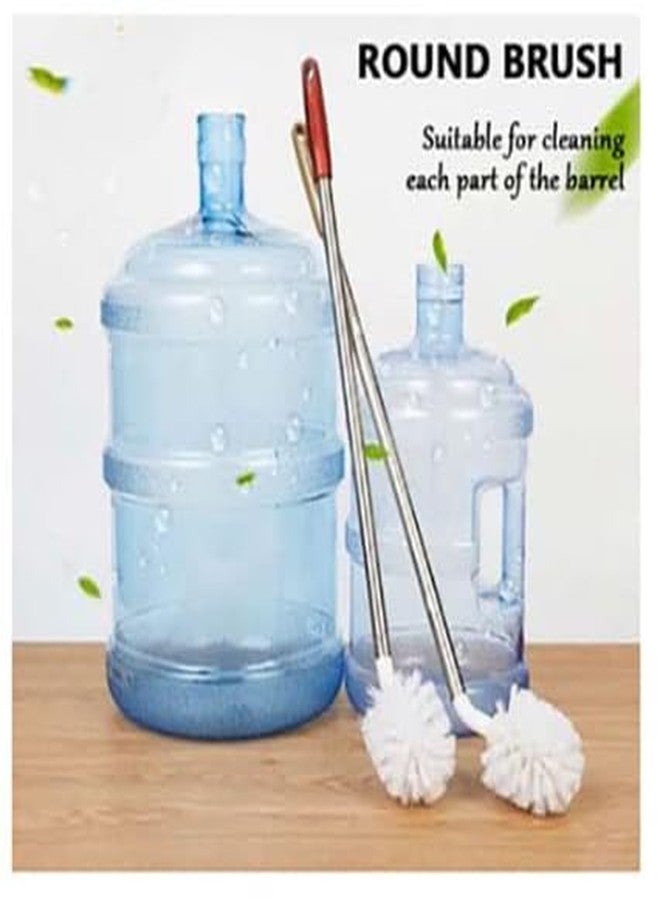 ImegaZ 360° Rotating Water Can Cleaning Brush for 20l Plastic Bottles, Plastic Water Dispensers, and Water Cans, 20L Can Cleaning Brush, Long Handle Cleaner Brush Pack of 1 - Image 5