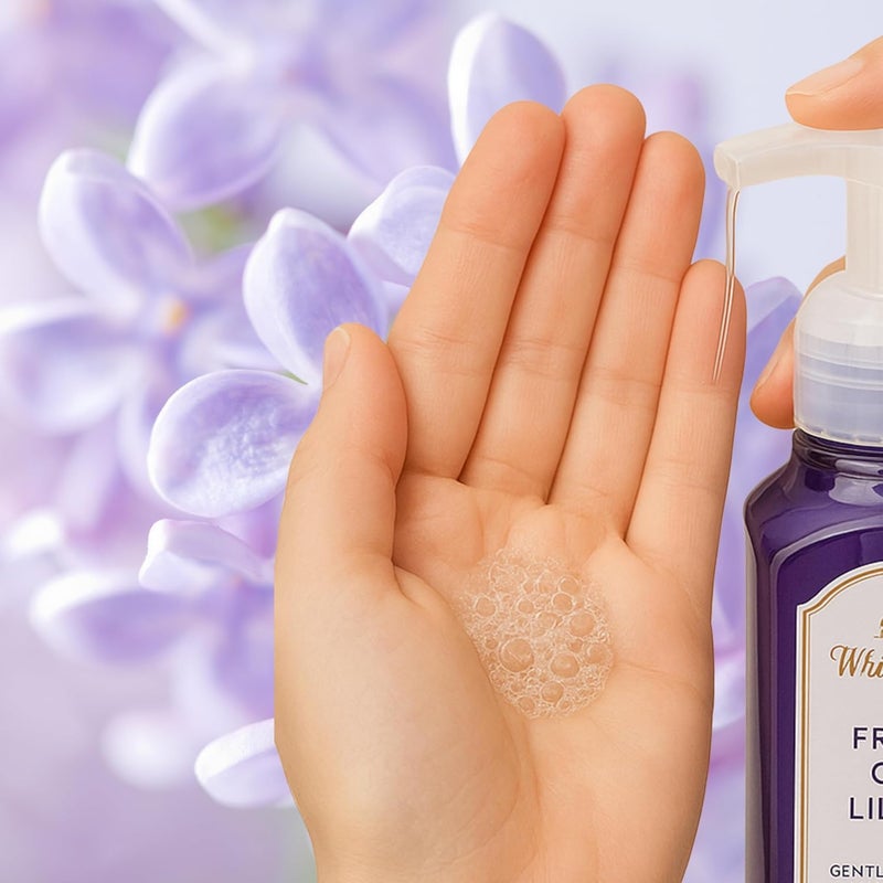 Fresh Cut Lilacs Gentle Foaming Hand Soap 875 Ounce Full Size Pump Bottle Wash - Image 5