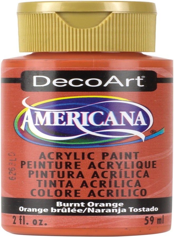 DecoArt Americana Acrylic Paint, 2-Ounce, Burnt Orange - Image 1