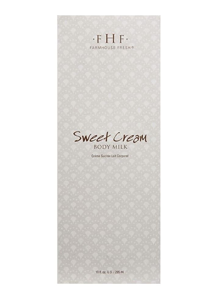 FarmHouse Fresh Farmhouse Fresh Sweet Cream Body Milk Lotion, 10oz. Body Moisturizer for Women, Vegan, Sulfate-Free, Paraben-Free, Body Milk Cream with Almond Oil  - Image 2