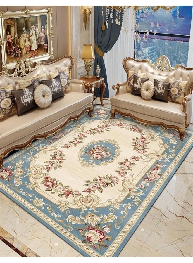 fashionhome New Style Washable Sticky Printed Floor Carpet Rug 230 x 160 cm, Rectangle - Image 3