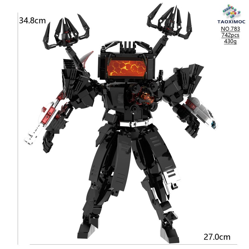 Skibidi Toilet Building Blocks Set - Image 3