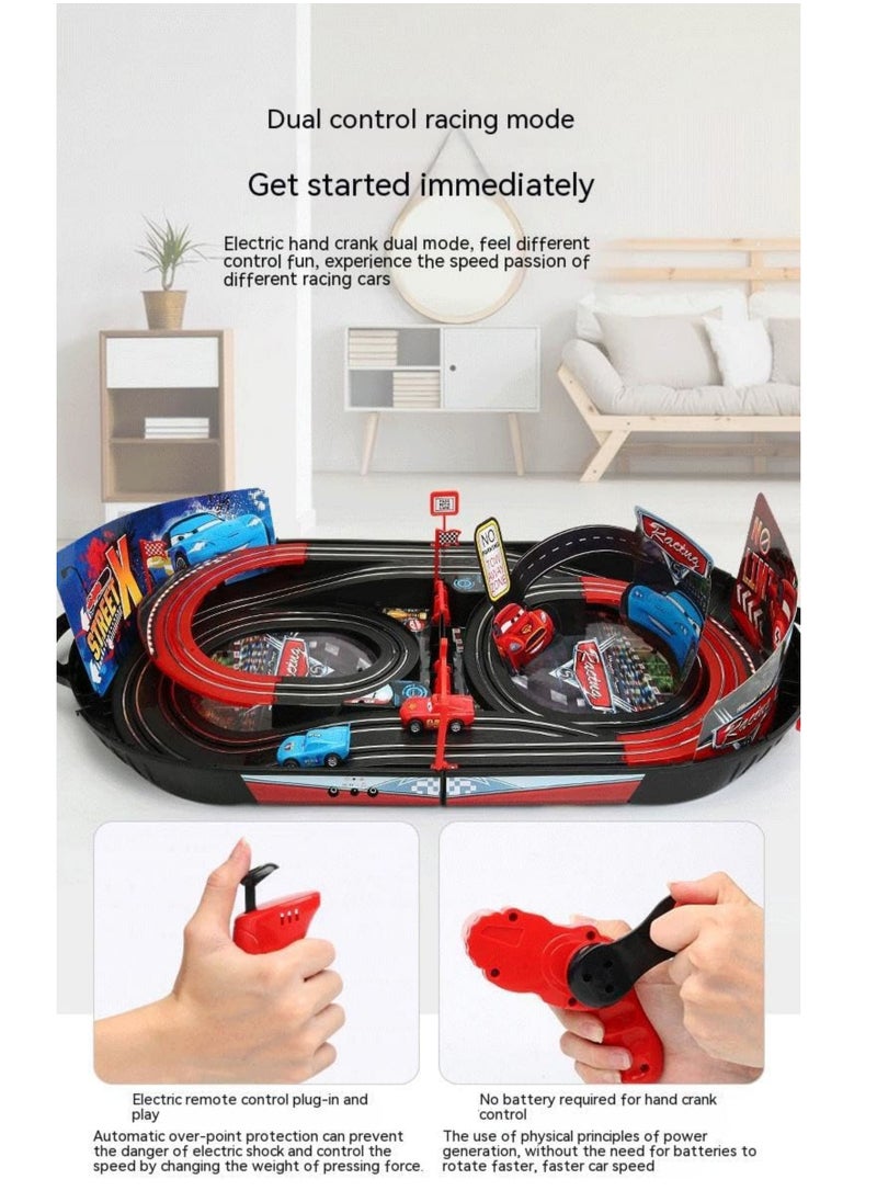 COOLBABY Two-person Remote Control Racing With Track Track Toys Electric Car Kids Racing Toys - pzsku/Z172A2367A3063801A02FZ/45/_/1702951139/a23313fa-9285-45e8-afc4-1a32717253da