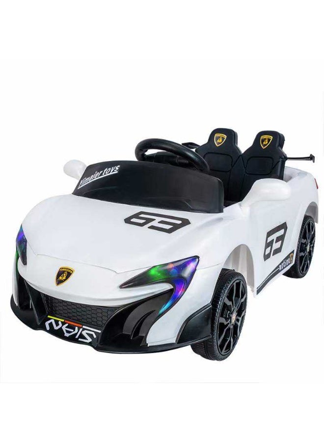 ضحكة  سيارة ركوب كهربائية للأطفال 6V بمحرك 380، تصميم رياضي - Image 1