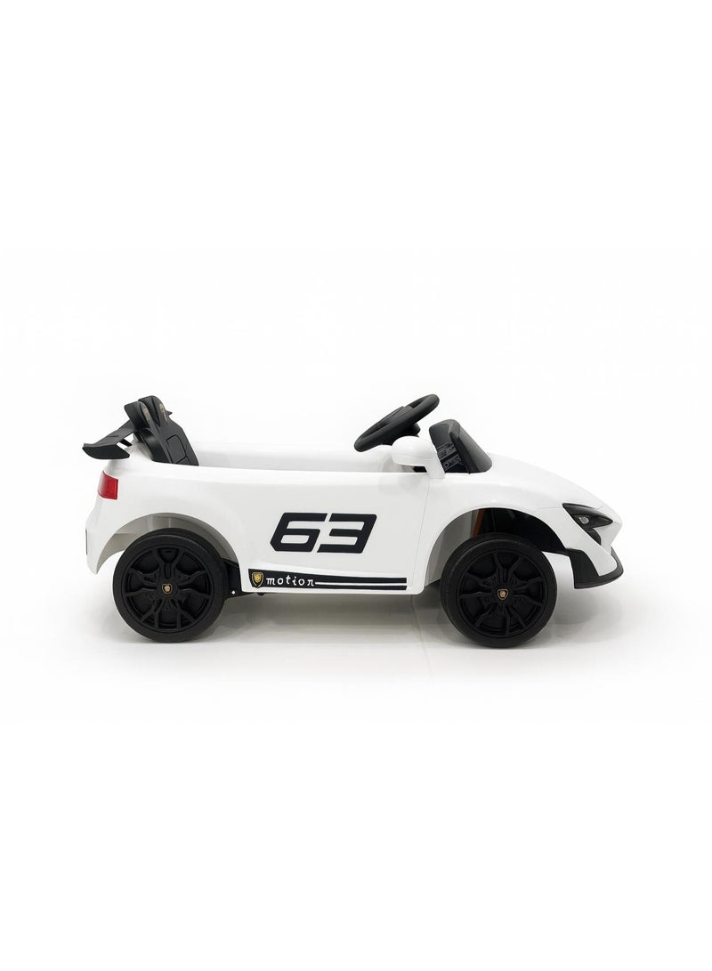 ضحكة  سيارة ركوب كهربائية للأطفال 6V بمحرك 380، تصميم رياضي - Image 3