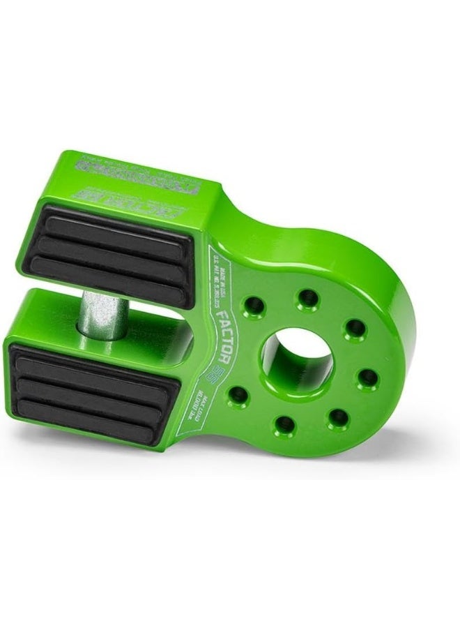 Factor 55 FlatLink Winch Shackle Mount Assembly - Lime - Image 1