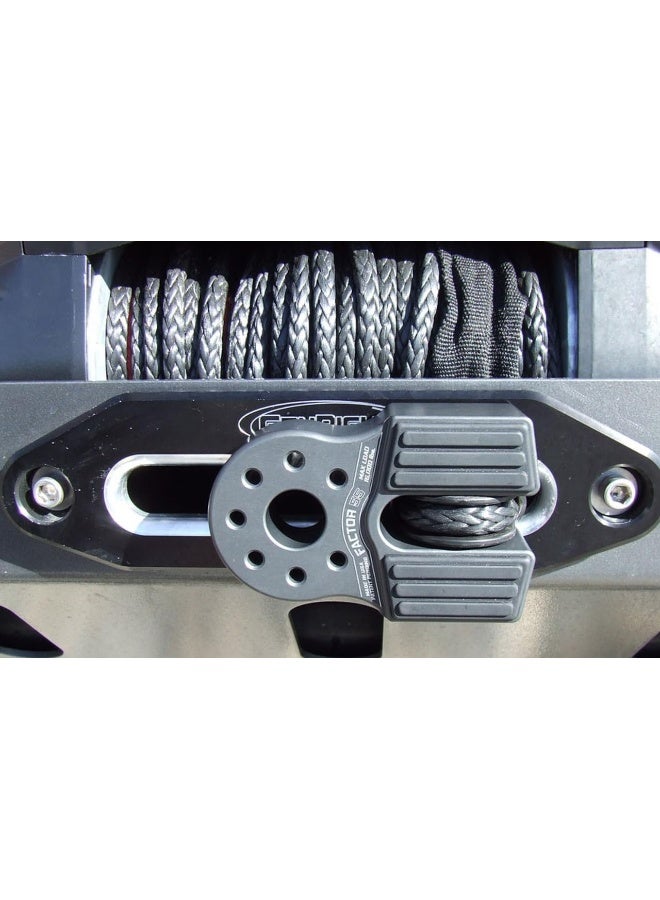 Factor 55 FlatLink Winch Shackle Mount Assembly - Lime - Image 4