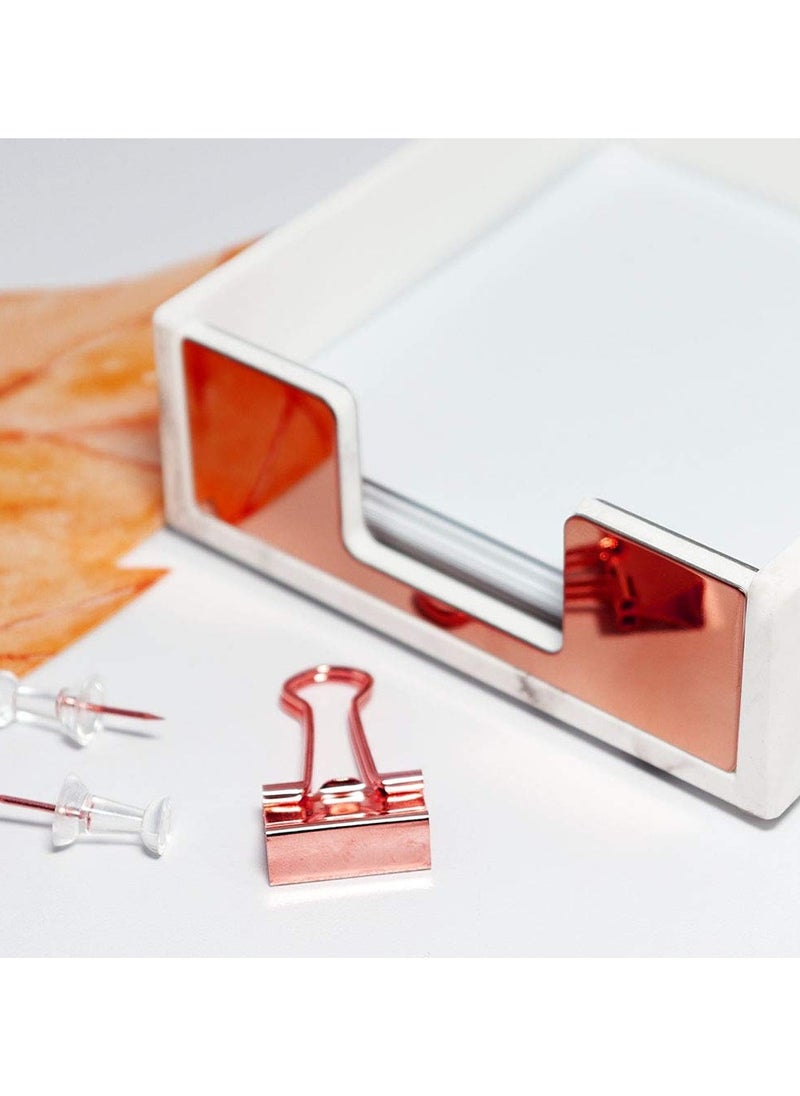 SYOSI SYOSI Sticky Note Holder, Acrylic Memo Pad Holder, Acrylic Sticky Notes Dispenser, Notepad Holder Acrylic Desk Organizer for for Desk Organization, Office, Home  - Image 3