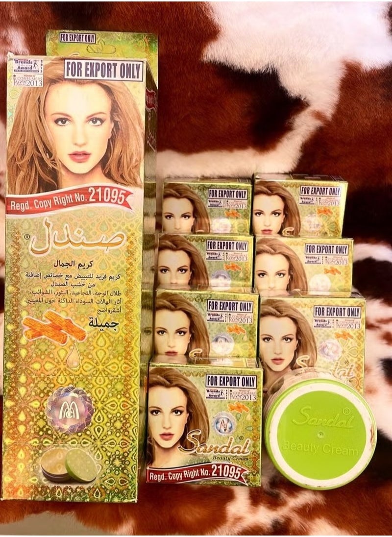 Sandal Face Beauty Cream 7pcs/1 Pack  - Image 1