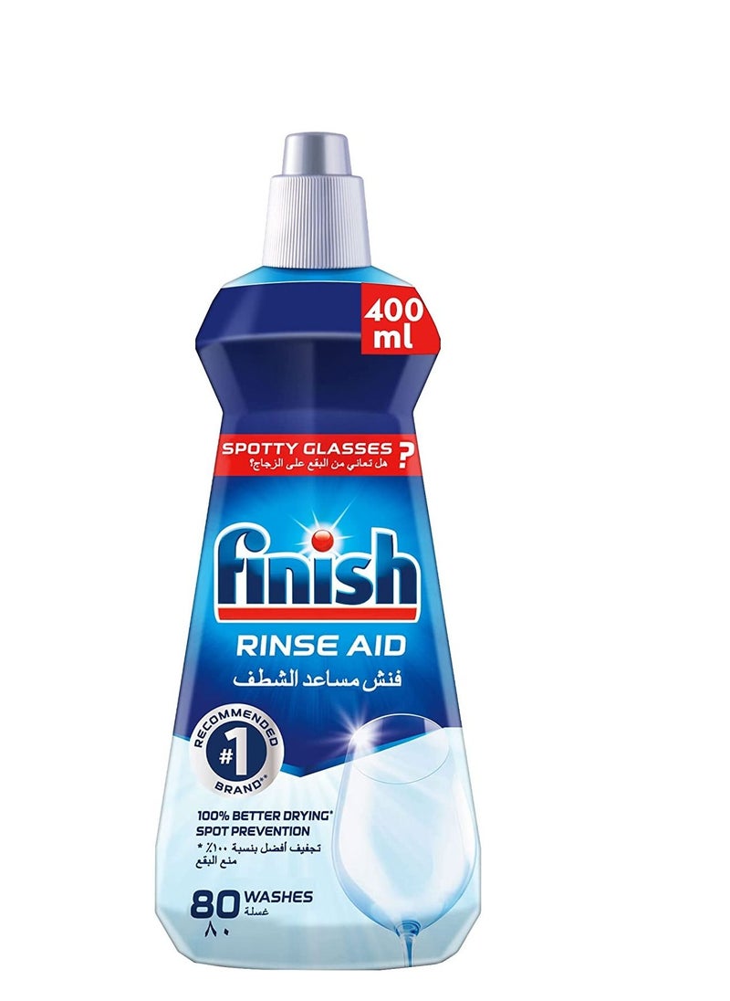Finish Finish Original Rinse Aid For Shinier And Drier Dishes, 400Ml  - Image 1