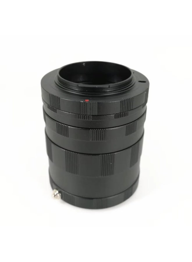 3-Piece Macro Extension Tube Set – For Panasonic/for Olympus M43 Cameras (OM-1, EM-5, GH Series) - Image 4