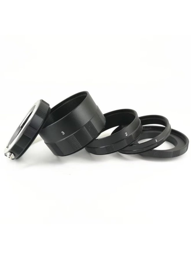 3-Piece Macro Extension Tube Set – For Panasonic/for Olympus M43 Cameras (OM-1, EM-5, GH Series) - Image 5