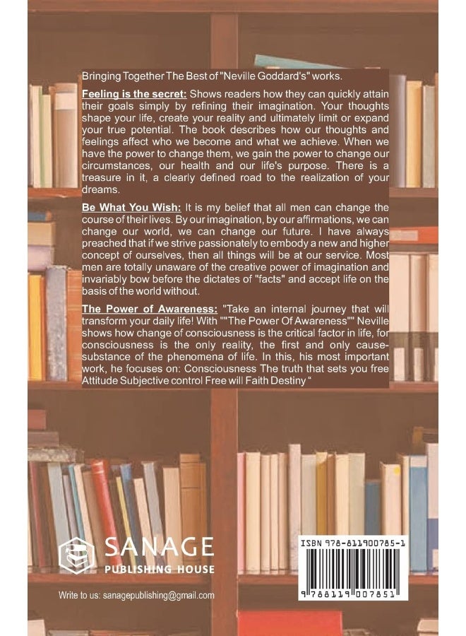 مجموعة نيفيل غودارد (كن ما تتمنى + الشعور هو السر + قوة الوعي) - أفضل أعمال نيفيل غودارد - Image 2