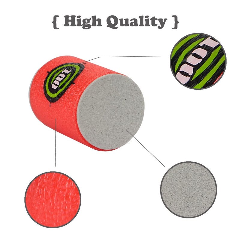 Dreampark Bullet Darts Target for Nerf N-Strike Elite Series Blasters 24pcs Pack Soft EVA Material (Red) - Image 4