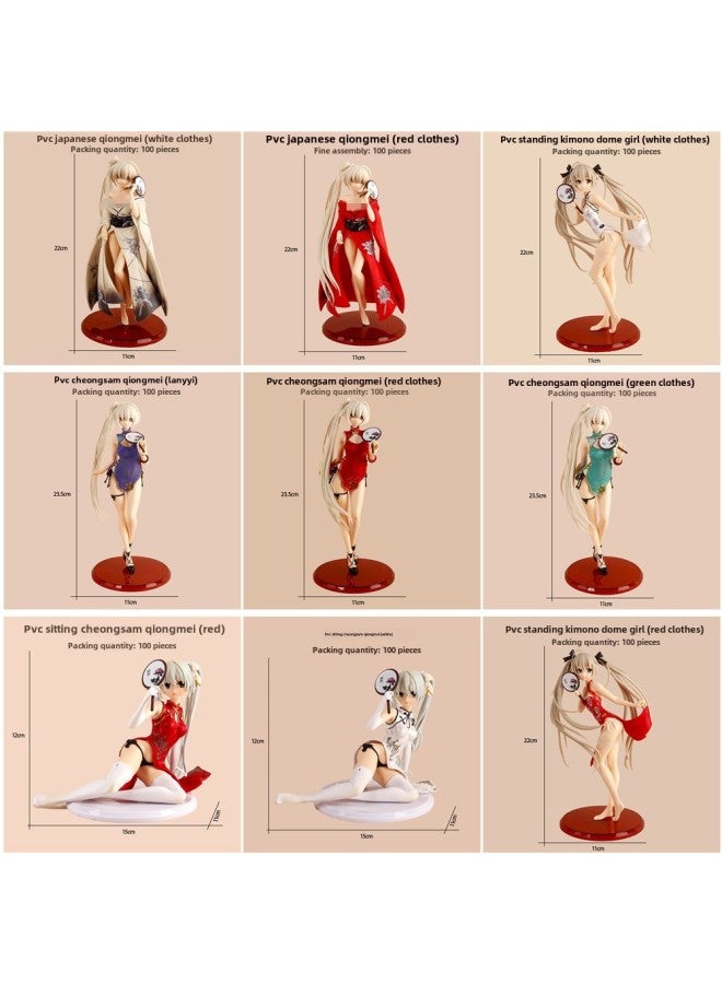 Women's Figure Collection Of Fulian Aniya Irena Sonia Nana Yukino Hatsune Conner Camu Y-Color:32 Swimming Ring Sitting Posture Irena (boxed)  - Image 3