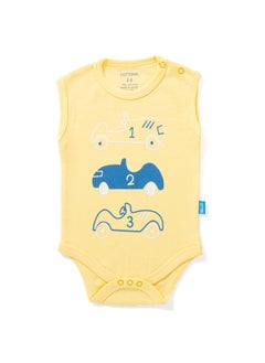 COTTONIL Pack of 3 Cotton Wide Cut Bodysuit for Baby  - Image 3