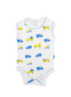 COTTONIL Pack of 3 Cotton Wide Cut Bodysuit for Baby  - Image 4