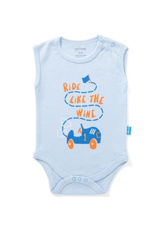 COTTONIL Pack of 3 Cotton Wide Cut Bodysuit for Baby  - Image 5