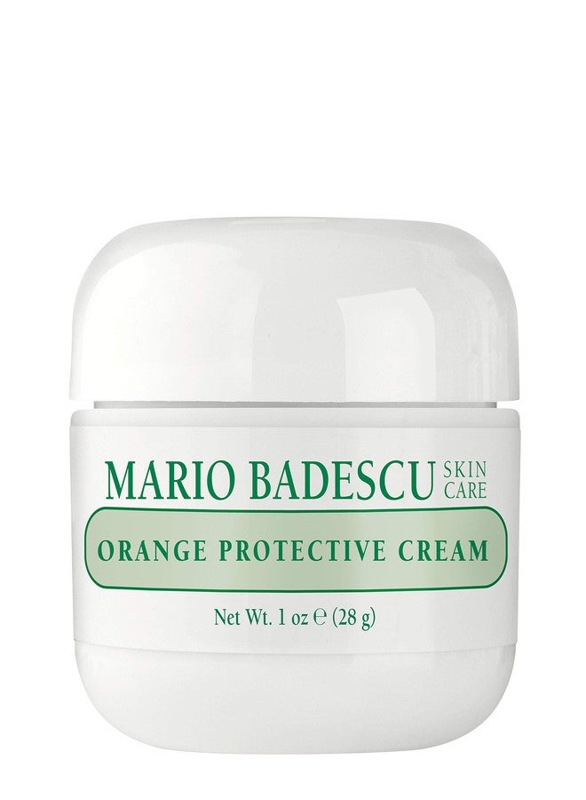 Mario Badescu Orange Protective Face Cream - Radiance-boosting Face Moisturizer Infused with Orange Peel Extract - Replenishes Skin & Helps Defend Against Dehydration, 1 Oz - Image 1
