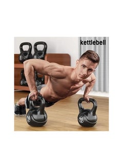 SportQ Solid Kettlebell, Home Gym Strength Training Equipment with Non-Slip Handle, Multi-Functional Fitness Kettlebell for Powerlifting, Bodybuilding, Core Training and Push-ups  - Image 3