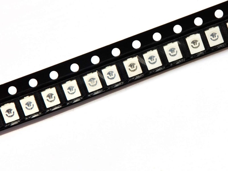 CHANZON 100 pcs 3528 (1210) Blue SMD LED Diode Lights Chips (Surface Mount PLCC 3.5mm x 2.8mm DC 3V 20mA) Super Bright Lighting Bulb Lamps Electronics Components Light Emitting Diodes - Image 5