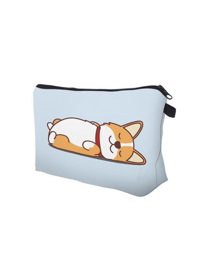 deanfun - Makeup Case Small, Cosmetic Zipper Bag Waterproof for Purse Mini, Women Cute Traveling Accessories Pouch for Ladies Thanksgiving Christmas Gifts(D2-55061) - Image 1
