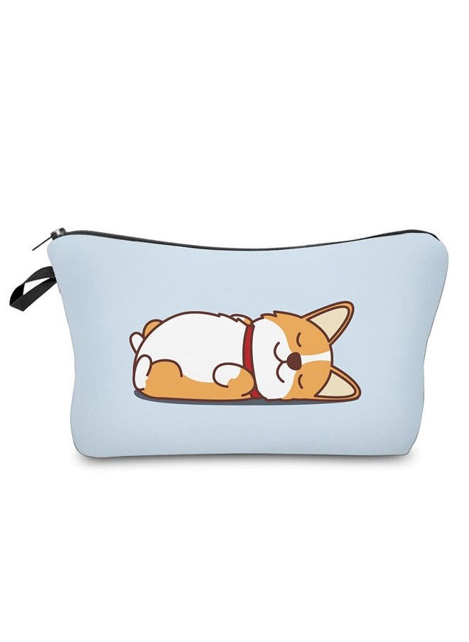 deanfun - Makeup Case Small, Cosmetic Zipper Bag Waterproof for Purse Mini, Women Cute Traveling Accessories Pouch for Ladies Thanksgiving Christmas Gifts(D2-55061) - Image 1