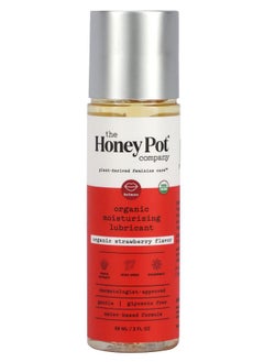 the Honey Pot company Organic Moisturizing Lubricant Organic Strawberry 2 fl oz (59 ml) 