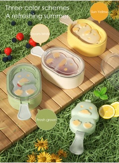 Aurafly 3 Pieces Ice Lolly Moulds with Sticks, Popsicle Mould Bpa Free Ice Cream Moulds Reusable Ice Pop Holders for Kids Babies Adults for DIY Fruit, Yogurt, Juice, milk, Homemade Popsicle (Multicolour)  - Image 3
