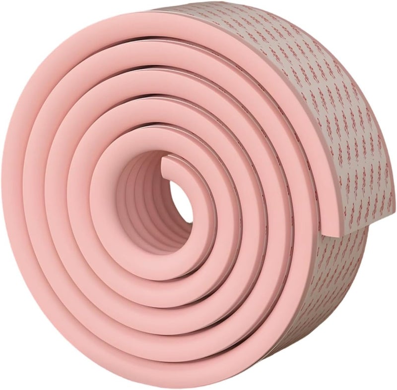 Bosreroy W-Shaped Bumper Strip 78.7 in, Self-Adhesive, 0.3 in Thick Edge Protector, Table Corner Protector for Furniture and Nursery - Image 1