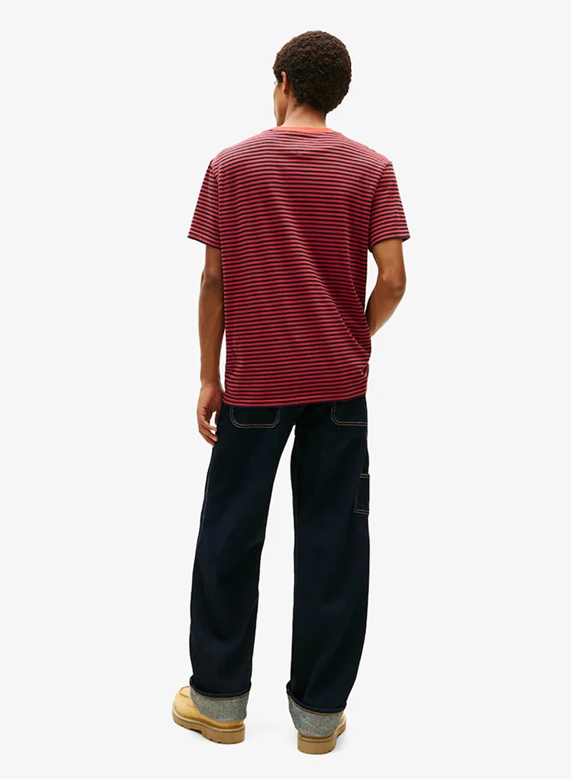 TOMMY JEANS Regular Linear Stripe T-Shirt
