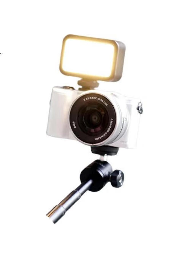 Maxcam Dual Color Temperature Fill Light Portable Led Micro Single Photography Mini Soft Light Pocket Light Mobile Camera Indoor And Outdoor Live Portrait Handheld Lighting Warm Light - Image 2