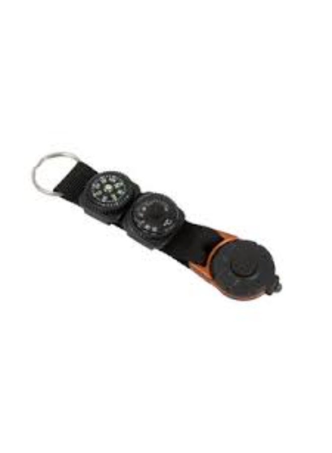 مونكيز LED MULTI PURPOSE KEY WITH COMPASS THERMOMETER KEYRING - Image 2