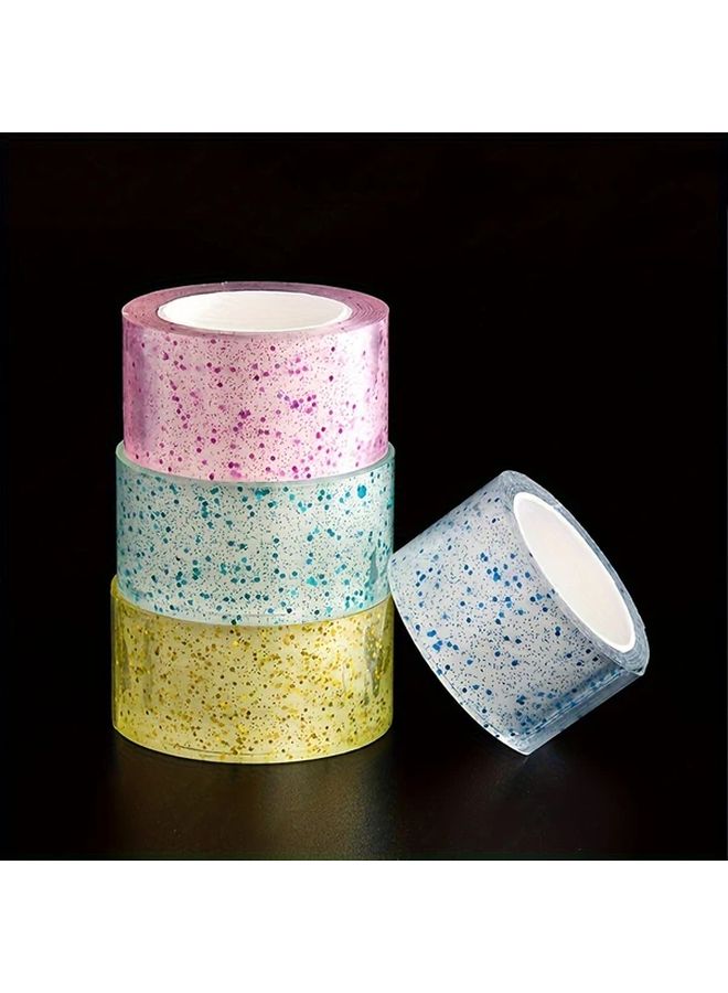 Mixed Color Nano Double Sided Tape Reusable Strong Adhesive 4 Pack 0 78x118 Inch - Image 3