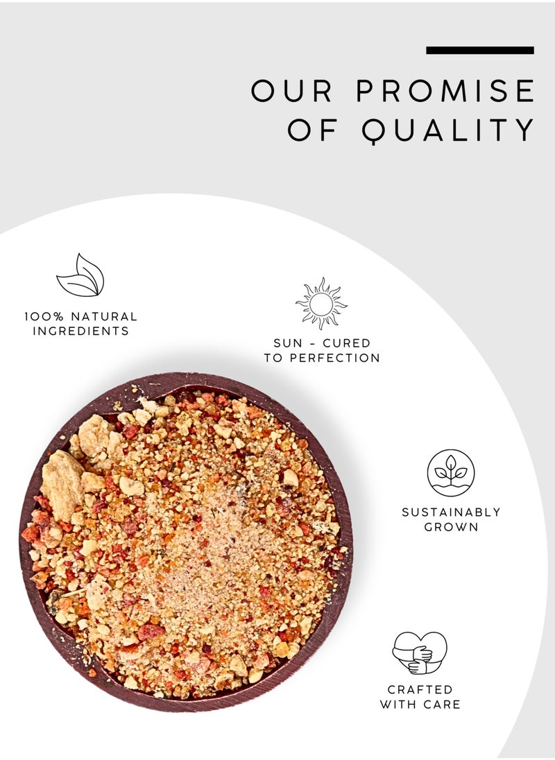 Awafi Mill AWAFI MILL Gum Anzaroot | Natural Dried Resin Chunks | Traditional Herbal Ingredient  - Image 5