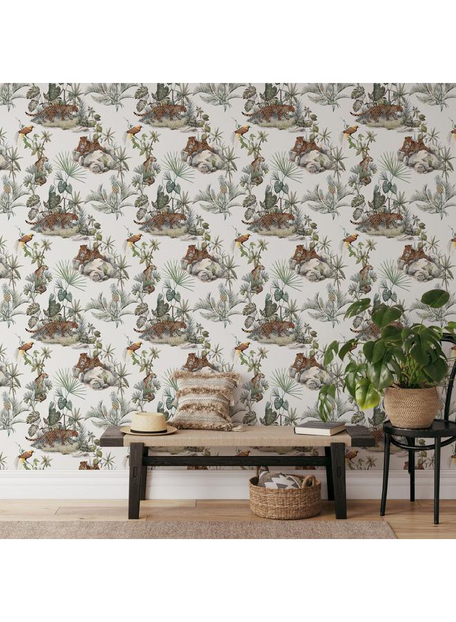 Bluejw Year Of The Tiger Animal Texture Self-Adhesive Wallpaper Wallpaper Waterproof Removable Living Room Wall Sticker RW201-220 - Image 3