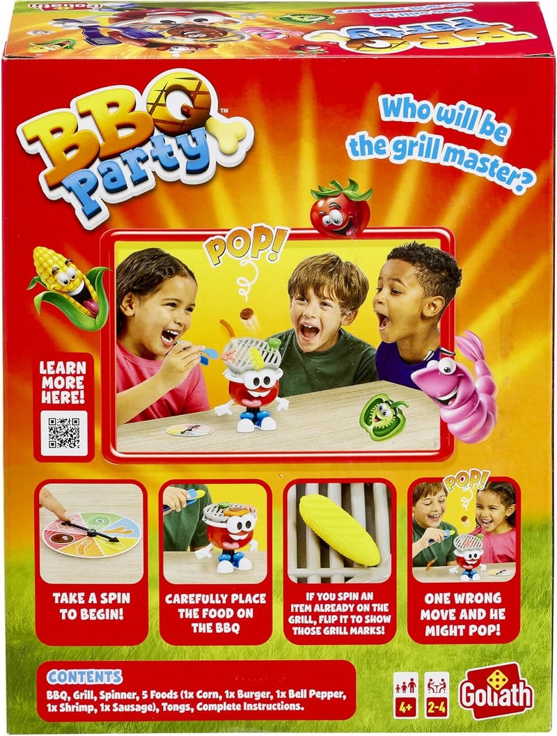 Goliath BBQ Party Game  Put Food On The BBQ Grill Before The Grill Pops  No Reading  No Batteries Required  24 Players  Ages 4 and Up - Image 4