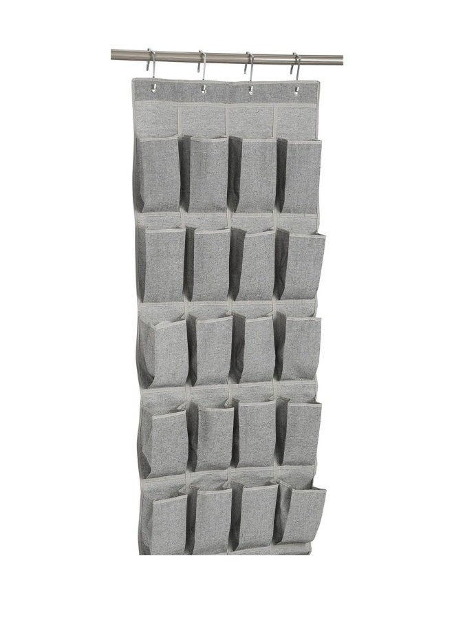 منظم أحذية معلق يحتوي على 20 جيبًا - رمادي - pzsku/Z172BBBC0E694F285EEEBZ/45/_/1738484937/88e06326-05c8-4fc0-ab74-8ff90b3822b7