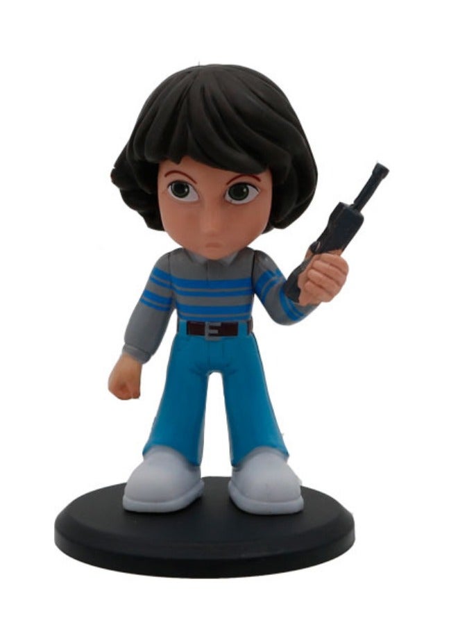Stranger Things 8-Piece  Statue Model Action Figure Toy Collection Set With Bases, Head Movable Super Collectible Figure Toy 0.3kg - Image 3