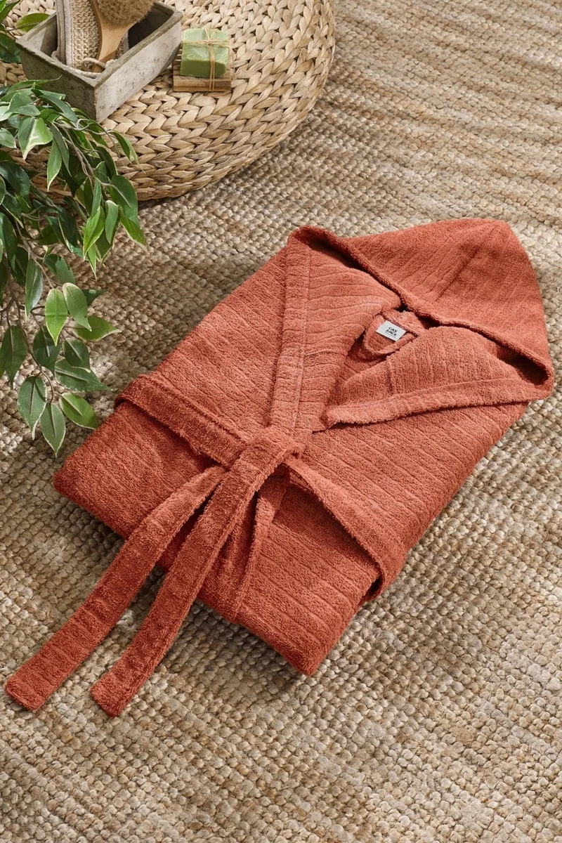Casnack Quina 2-Piece Hooded Oversize Bathrobe Set