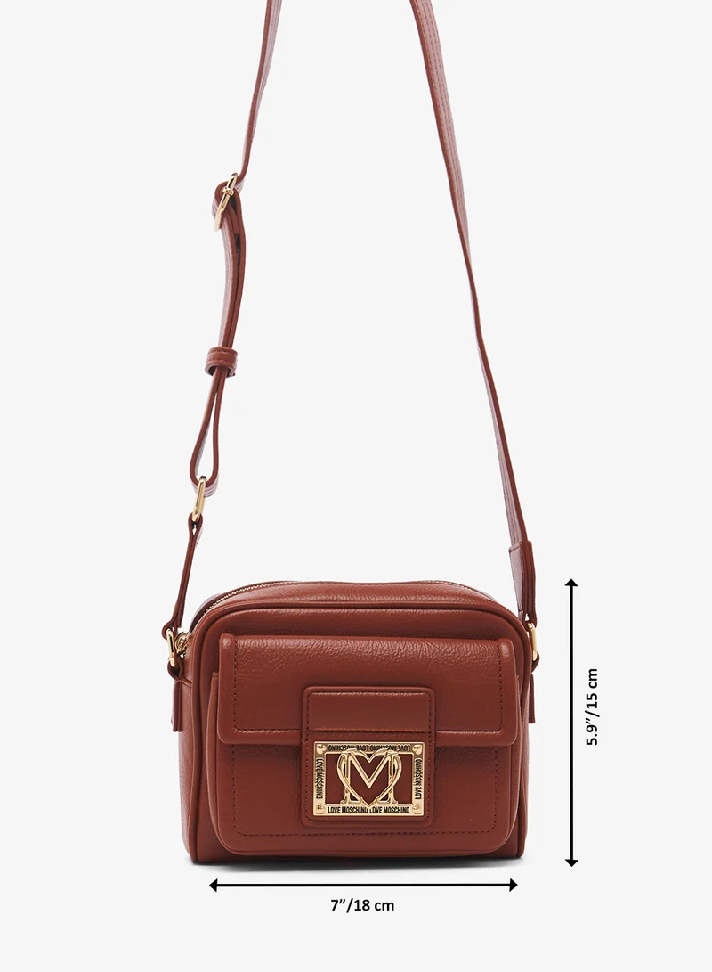 لوف موسكينو Flap over crossbody