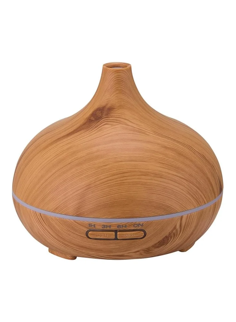 كويزين أرت Cuisine Art Essential Oil Diffuser, 550ml Oil Diffuser with 4 Timer, Aromatherapy Diffuser with Auto Shut-Off Function, Cool Mist Humidifier BPA-Free for Bedroom Home, Brwon