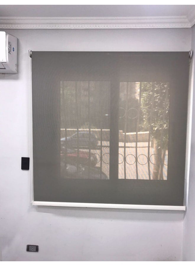 بانيكس  ستائر صن اسكرين رمادي  125W x 125H cm  - Image 2