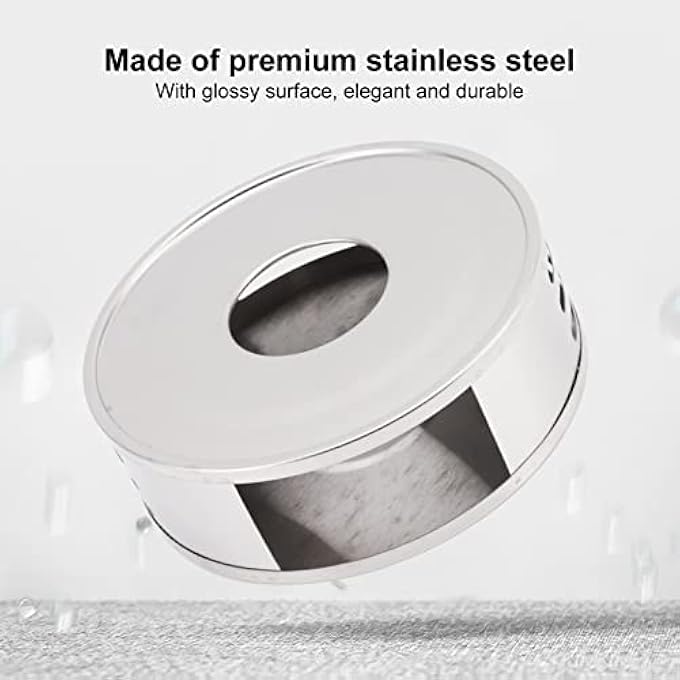 Jectse Stainless Steel Teapot Warmer Hollow Design Candle Heater For Tea Coffee And Milk Compact And Practical Transverse Hole - Image 5